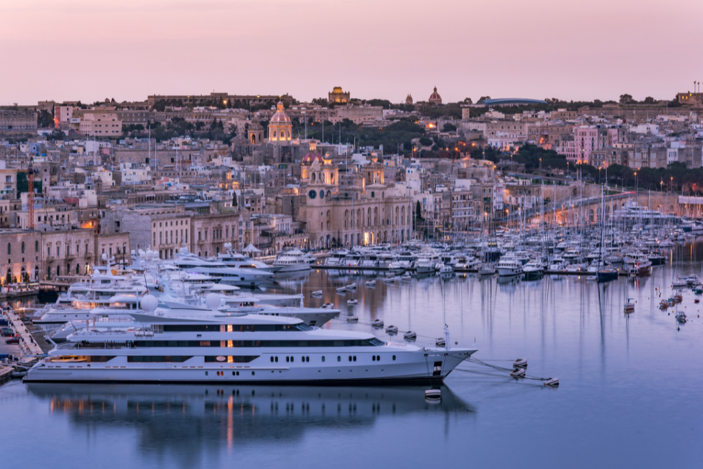 super yacht industry network malta